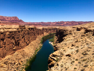 Fototapeta na wymiar marble canyon Arizona 