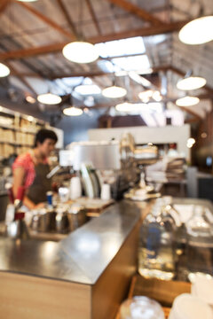 Barista Defocused