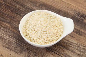 Arborio rice for Italian risotto