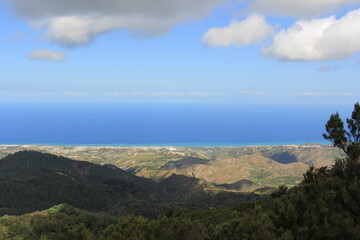 Siew from the mountain on the sea (shadow contrast)
