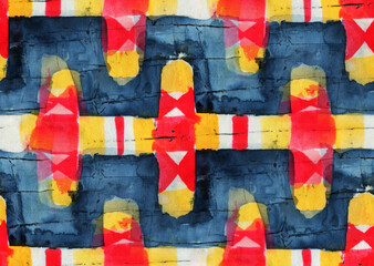 Batik. Seamless pattern