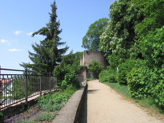 Halbmond Stadtgarten Barbarossastadt Gelnhausen Stephanusberg