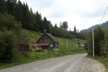 country house by the road