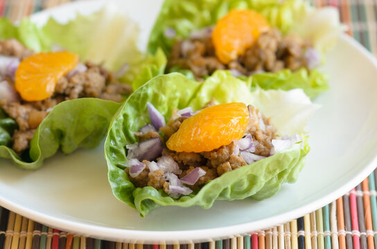 Asian Lettuce Cups