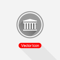 Bank Icon Vector Illustration Eps10