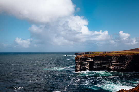 Loop Head Cliffs . Country of Clare Ireland