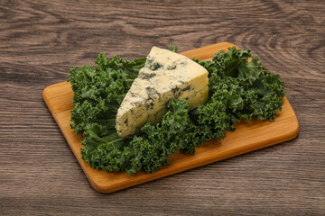 Dairy Blue cheese with mold
