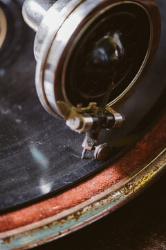 Old vintage gramophone