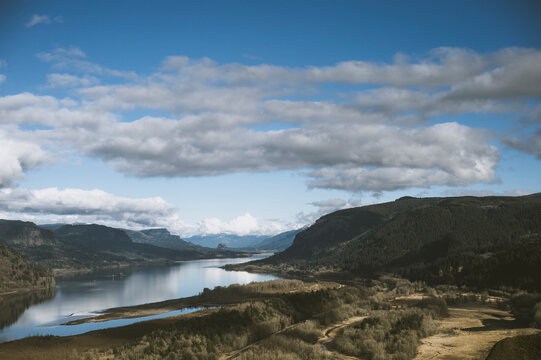Majestic view from the Vista House in Corbett, Oregon