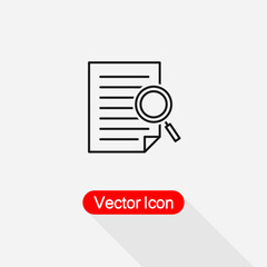 Case Studies Icon Vector Illustration Eps10