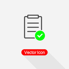 Checklist Icon Vector Illustration Eps10