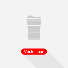 Coffeeaway Cup Icon Vector Illustration Eps10