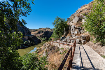 Ecologic Route of River Tajo Around Toledo, Castilla La Mancha, Spain