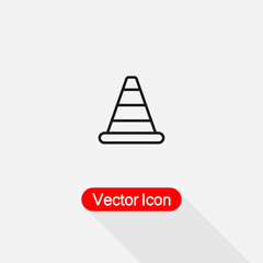 Cone Icon Vector Illustration Eps10