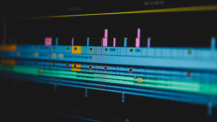 Fototapeta premium Video Editing