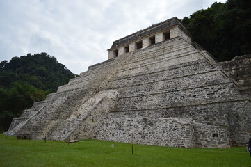 Fototapeta na wymiar templo mayor palenque chiapas