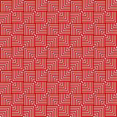 Seamless geometric pattern.  Overlapping squares background.