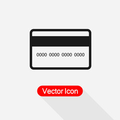 Credit Card Icon Vector Illustration Eps10