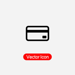 Credit Card Icon Vector Illustration Eps10