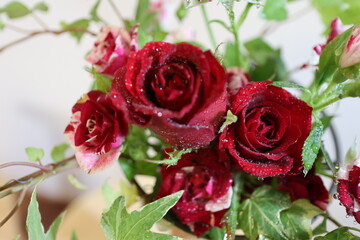 華やかな薔薇