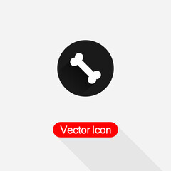 Dog Bone Icon Vector Illustration Eps10