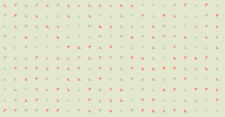 Abstract Color Halftone Dots generative art background illustration