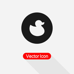 Duck Icon  Vector Illustration Eps10