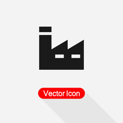 Factory Icon Vector Illustration Eps10