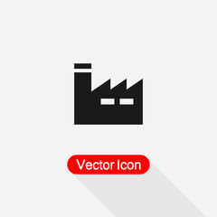Factory Icon Vector Illustration Eps10