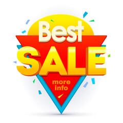 Sale banner, badges, design vector illustration. Badges vector discount.