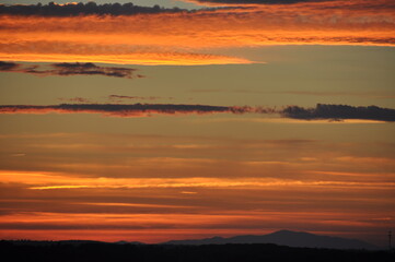 Skyscape Cloud Orange