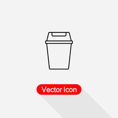 Garbage Icon Vector Illustration Eps10