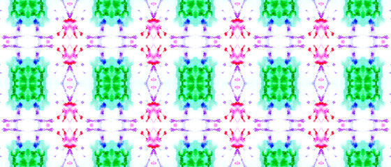 Naklejka premium Watercolor Traditional Ornament. 