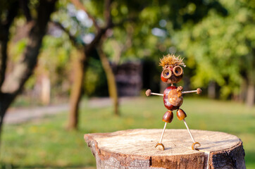 creative ideas for autumnal craft with children