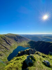 Cadair Idris mountain in North Wales, part of Snowdonia National Park and close to the Mach Loop