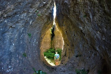 agujero en la roca, las tuerces