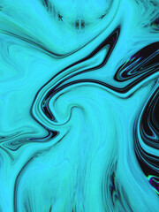 Beautiful abstract marble style turquoise colour background design. Trendy marble style design. 
