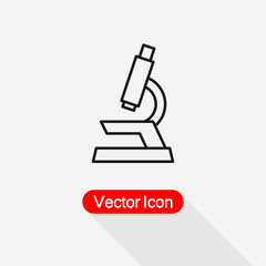 Microscope Icon Vector Illustration Eps10
