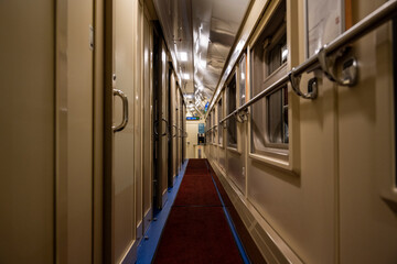 long-distance carriage with comfortable sleeping places