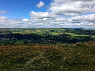 Naklejka premium A view of the Shropshire Countryside near the Caradoc