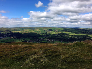 Obraz premium A view of the Shropshire Countryside near the Caradoc