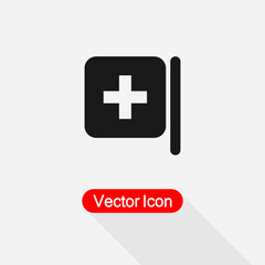 Pharmacy Signboard Icon, Hospital Icon vector illustration Eps10