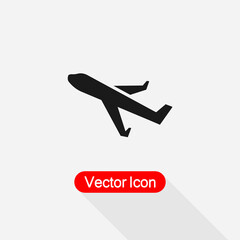 Plane Icon vector illustration Eps10