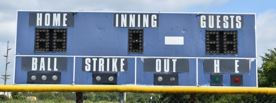 Baseball/Softball Scoreboard