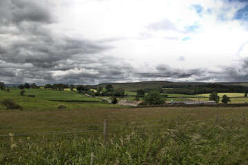 Obraz premium A view of the Yorkshire Dales near Mallam Cove
