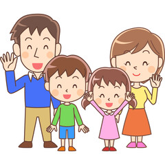 幸せな家族