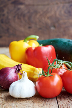 Ratatouille ingredients