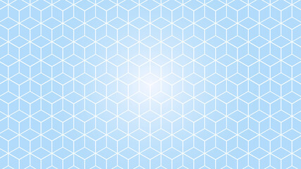 Cubic Hexagon Seamless Pattern Texture | Hexagon cube background | Minimal Cool pattern Background | Vector Background Pattern