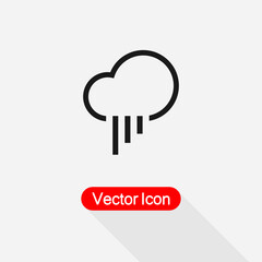 Raining Icon Vector Illustration Eps10