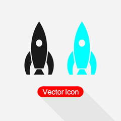 Rocket Icon Vector Illustration Eps10